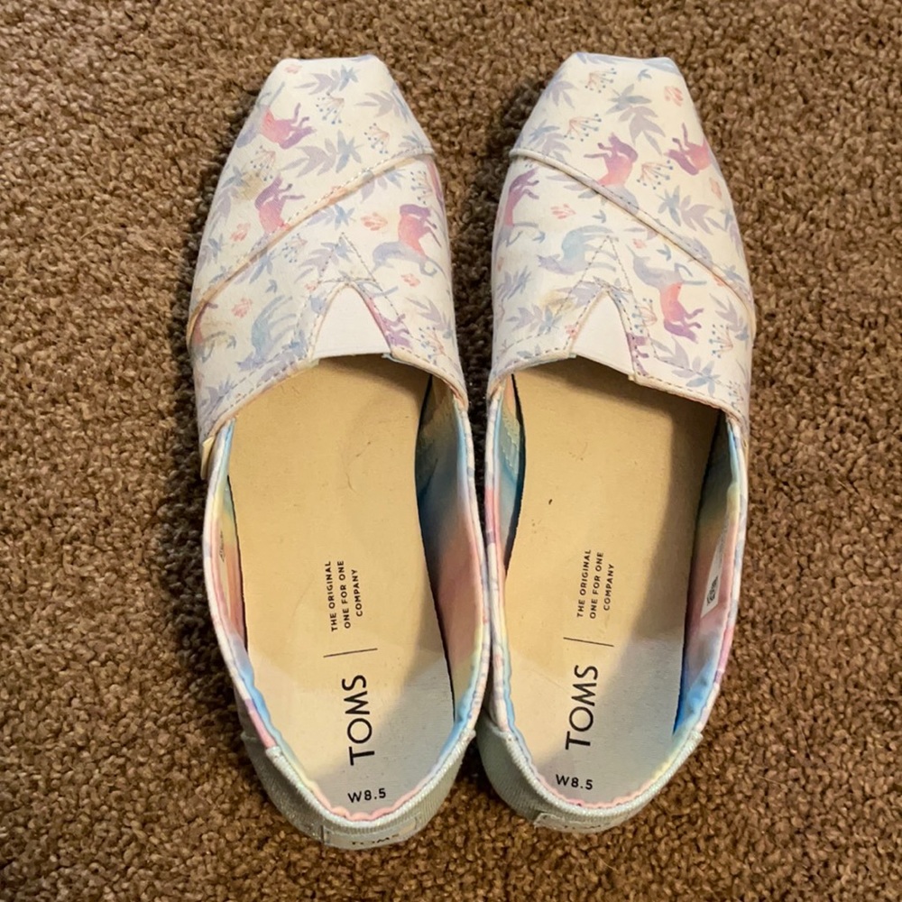 Toms Unicorn Slip-ons
